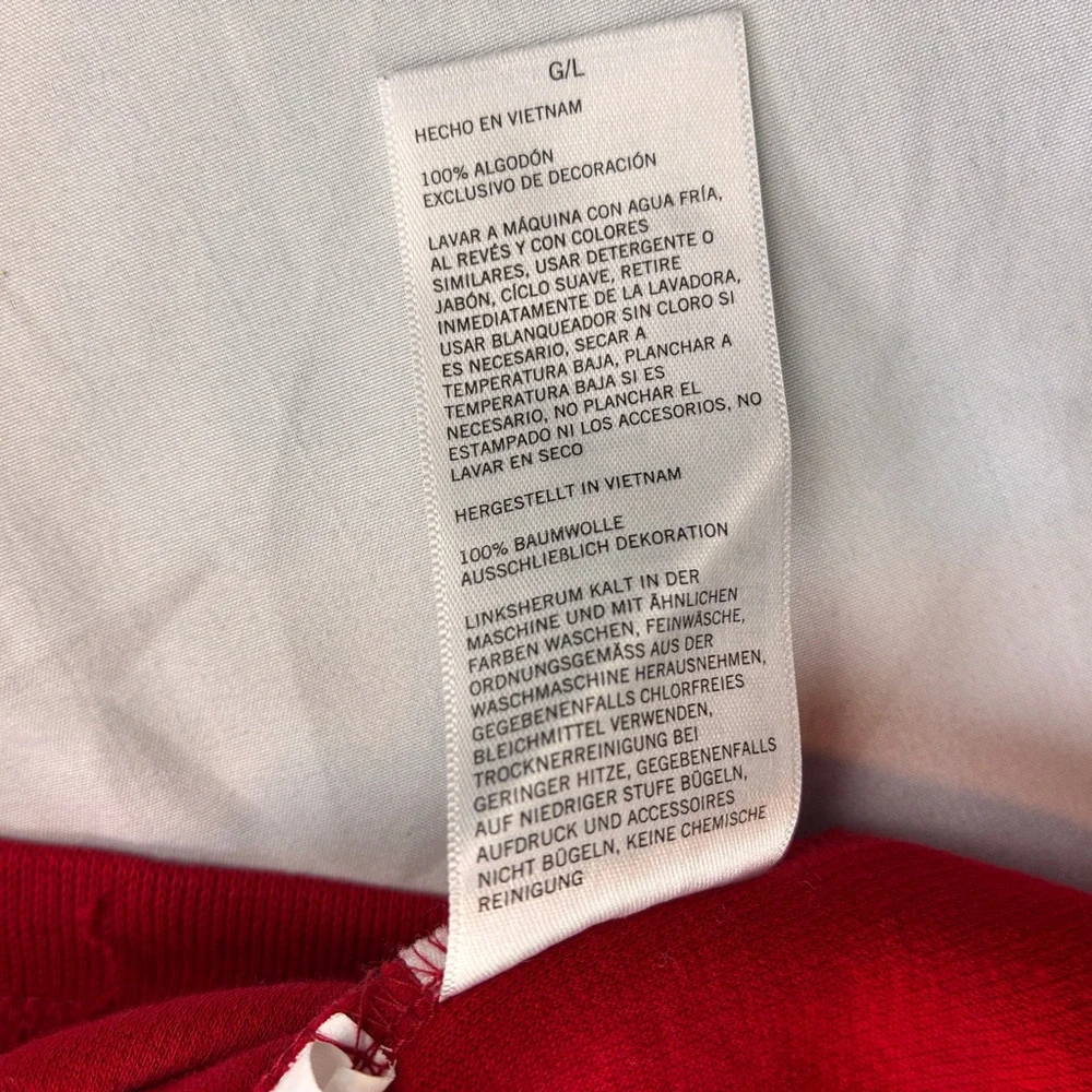 Nautica Men's Red Half-Zip Sweater